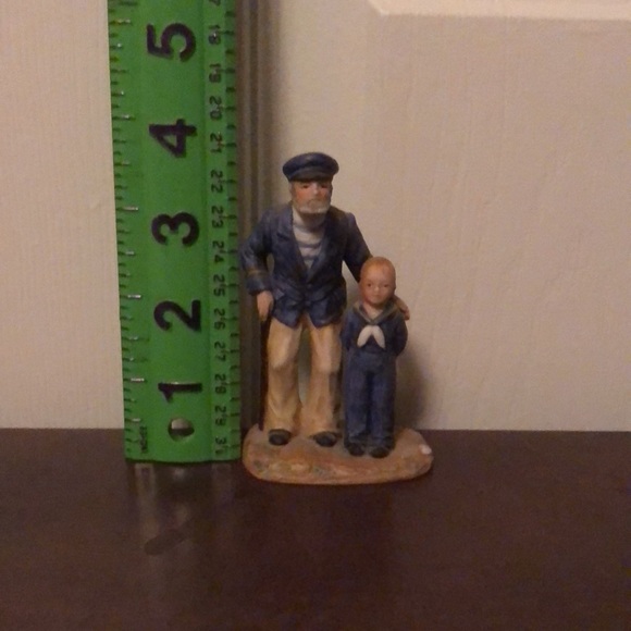Norman Rockwell “Looking Out To Sea”- 1983 Figurine - Picture 6 of 6